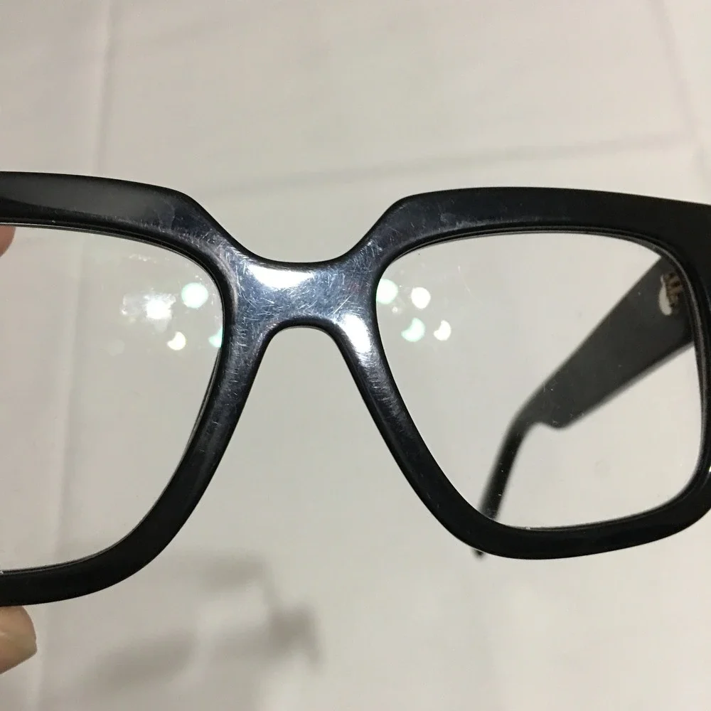 PRADA VPR A03 16K-1O1 140 Black Eyeglasses 52-18 Frame Only